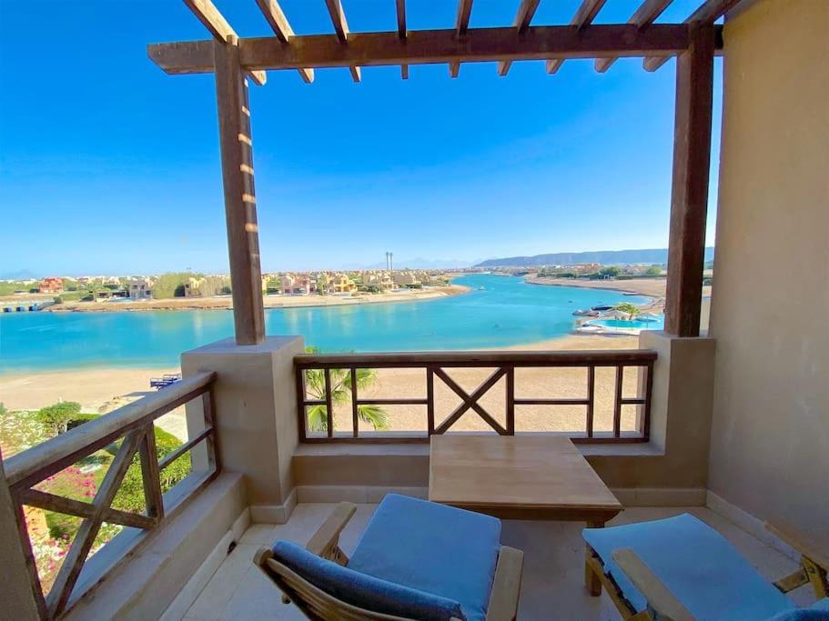 Artsy 1 Bedroom Apt/ Free Pool & Lagoon Access @Elgouna Hurghada Exteriér fotografie