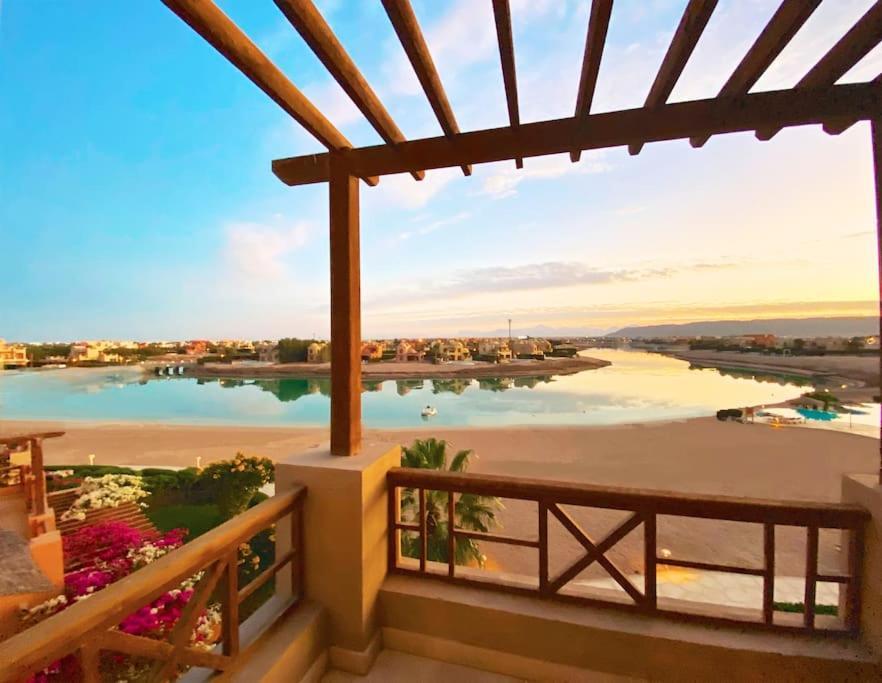 Artsy 1 Bedroom Apt/ Free Pool & Lagoon Access @Elgouna Hurghada Exteriér fotografie